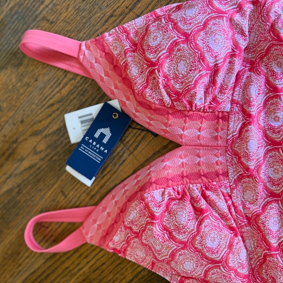 CABANA LIFE Embroidered Tankini Top AMELIA ISLAND - Picture 3 of 9